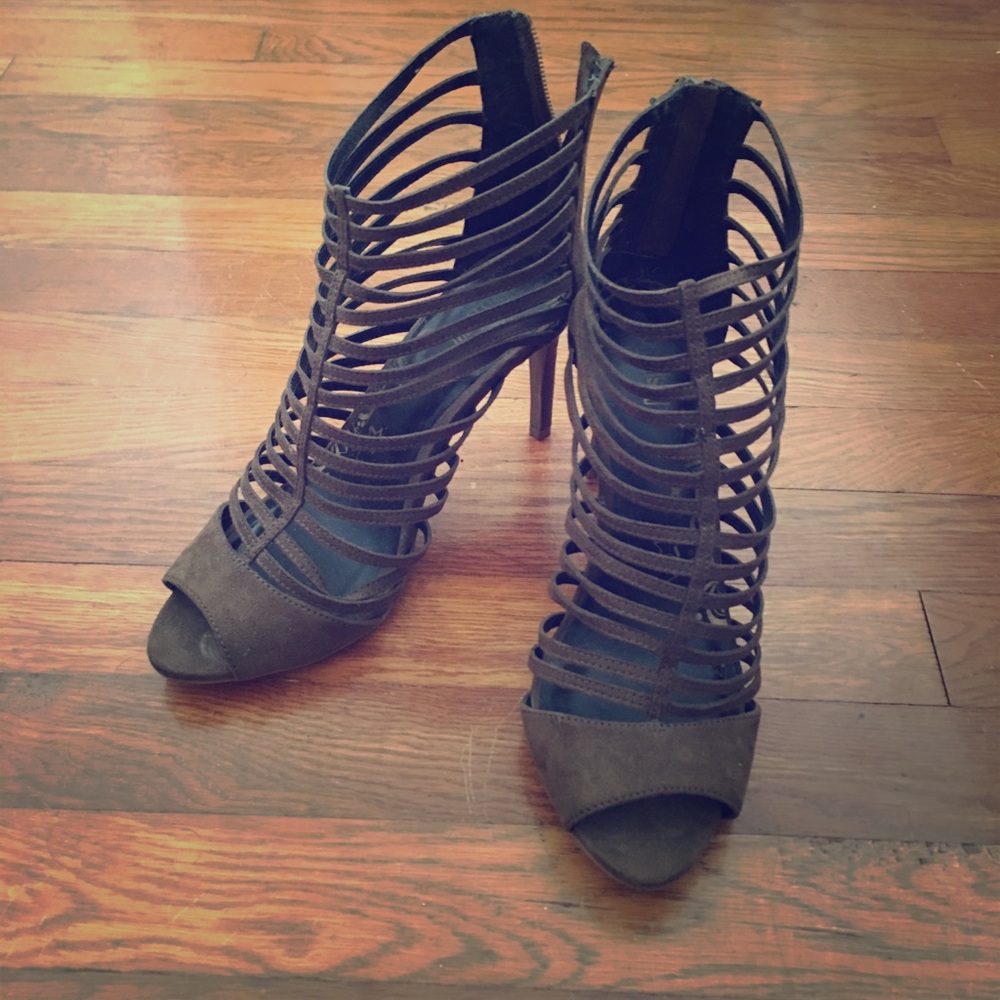 Strappy Bootie Style Sandals